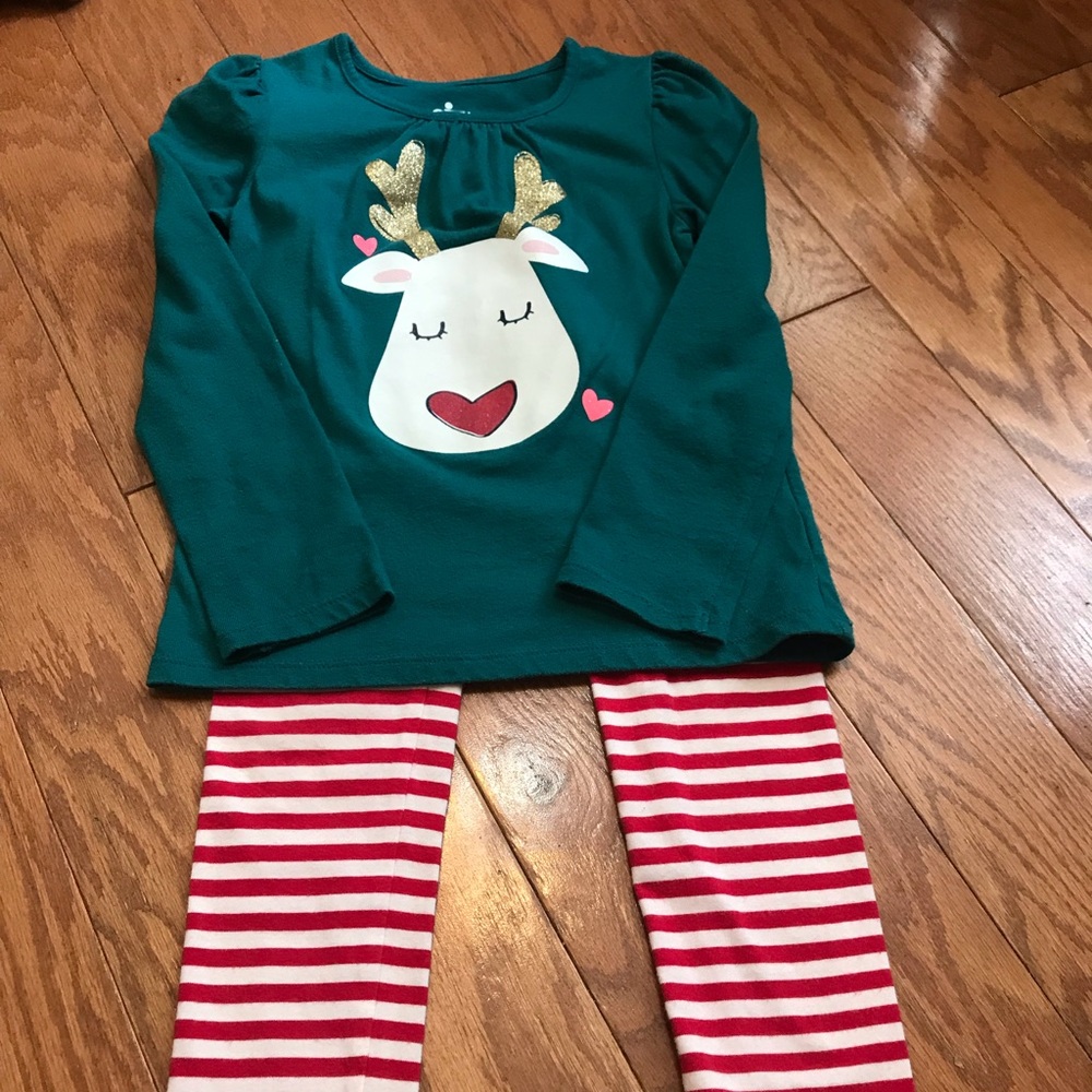 Circo girls Christmas top and leggings
